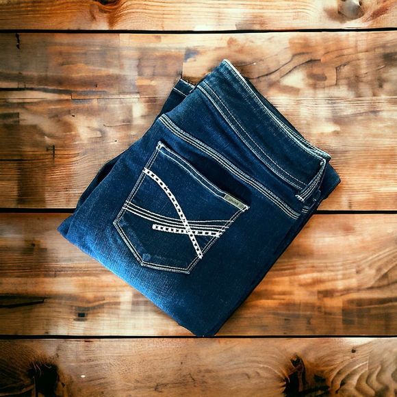 Chico’s So Slimming Boot Cut Jeans Sz 1 Regular/33” Waist - Picture 1 of 4